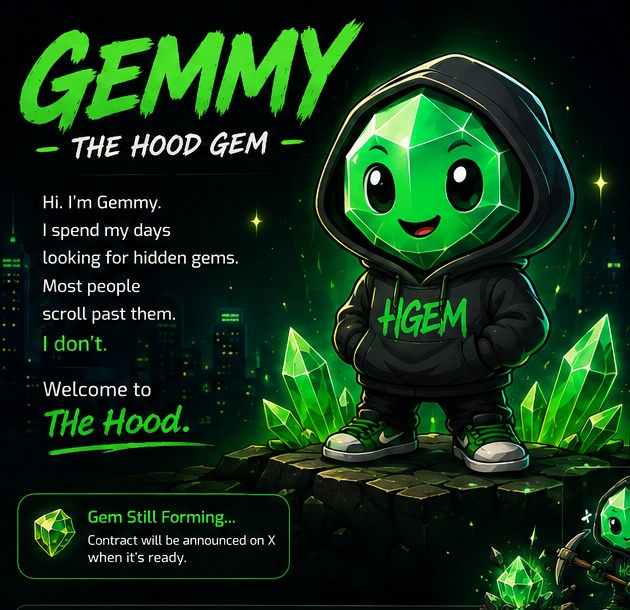 Approved Gemmy mascot in The Hood